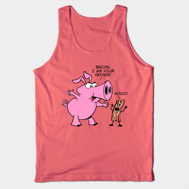 Bacon, I am Your Father Tank Top by DavesTees